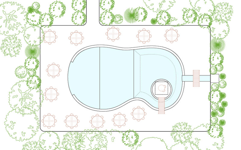 Piscina esterna Villa Z Maglie [LE]