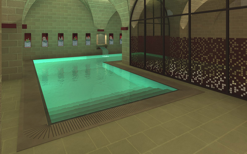 Piscina interna Villa Z Maglie [LE]