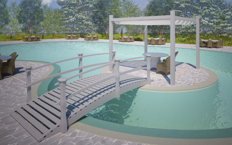 Piscina esterna Villa Z Maglie [LE]