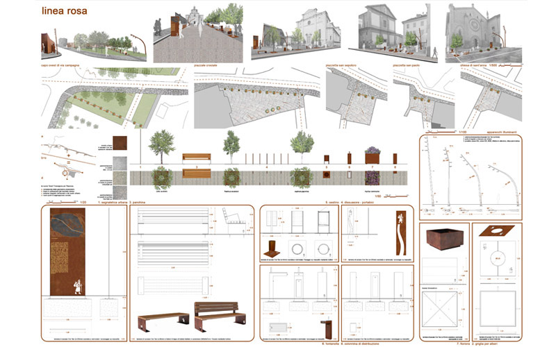 Linea Rosa Progettualità Urbana